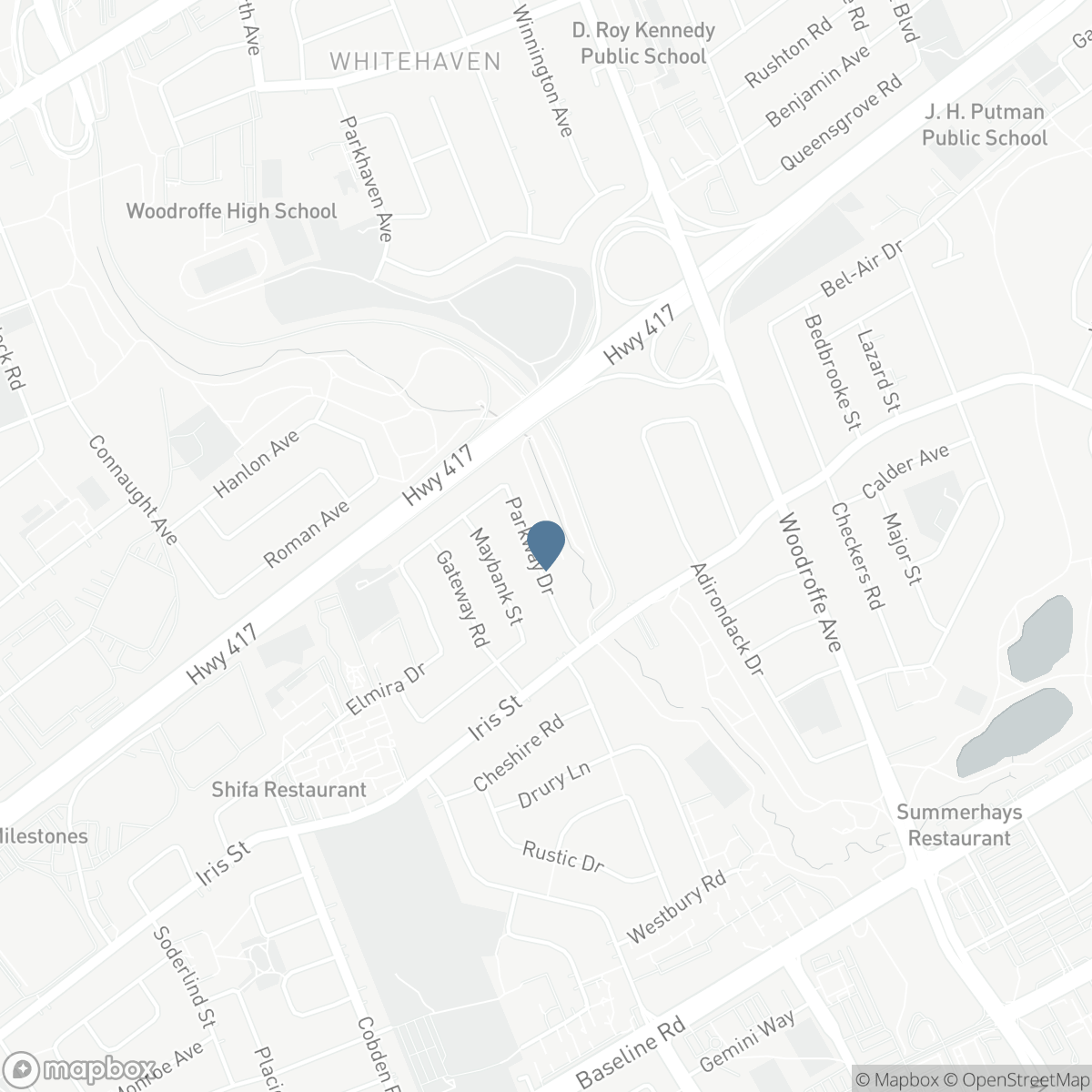 1147 PARKWAY DRIVE, Ottawa, Ontario K2C 2W1